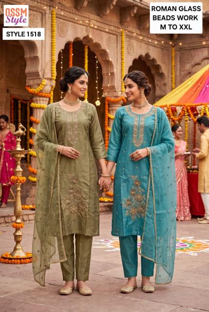 Ossm style 1518 buy kurti fabric wholesale